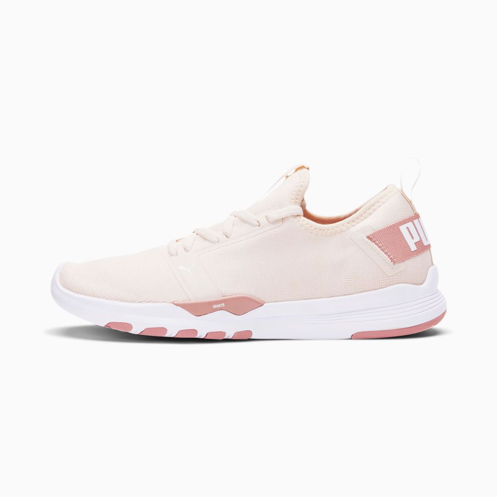 Puma IGNITE Contender Knit Női Edzőcipő - Rózsaszín/Fehér ( Hungary - MXTYI4821 )